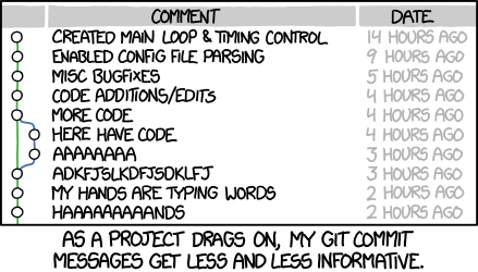 xkcd and commit messages