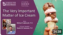 Science for Geogria slide for ice cream science presentation